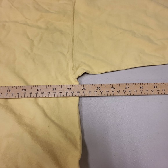 Pluma USA Heavyweight Cotton T-Shirt Mens XL Yellow Short Sleeve Tee Shirt - Picture 4 of 10